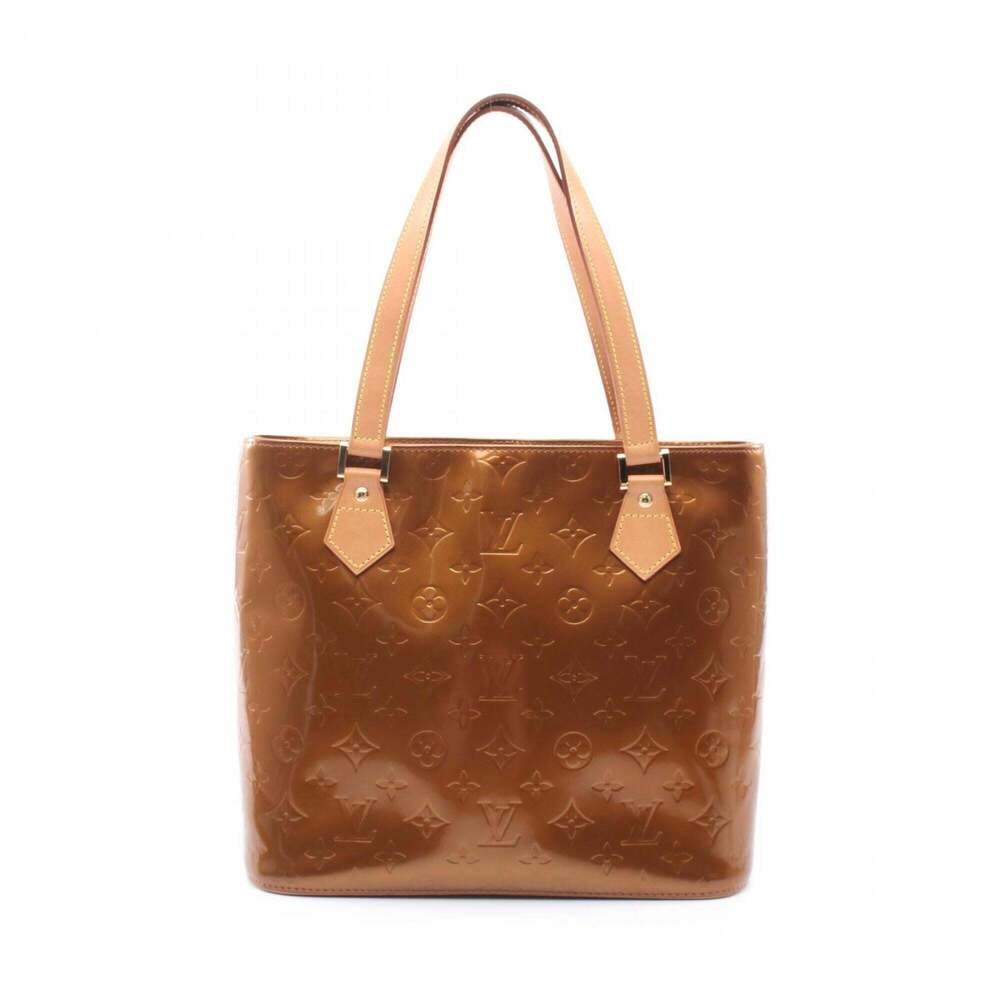 LOUIS VUITTON Brown Leather Tote Bag - Picture 1 of 10